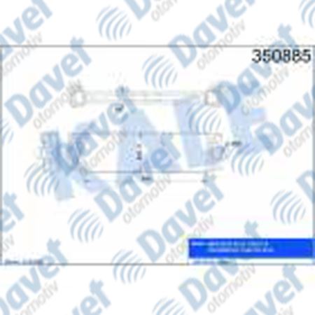 KALE 356885 Su Radyator 23m Fiesta Fusion Dy 1.4 1.6 1.25 16v 02- Tahliye Aparatli